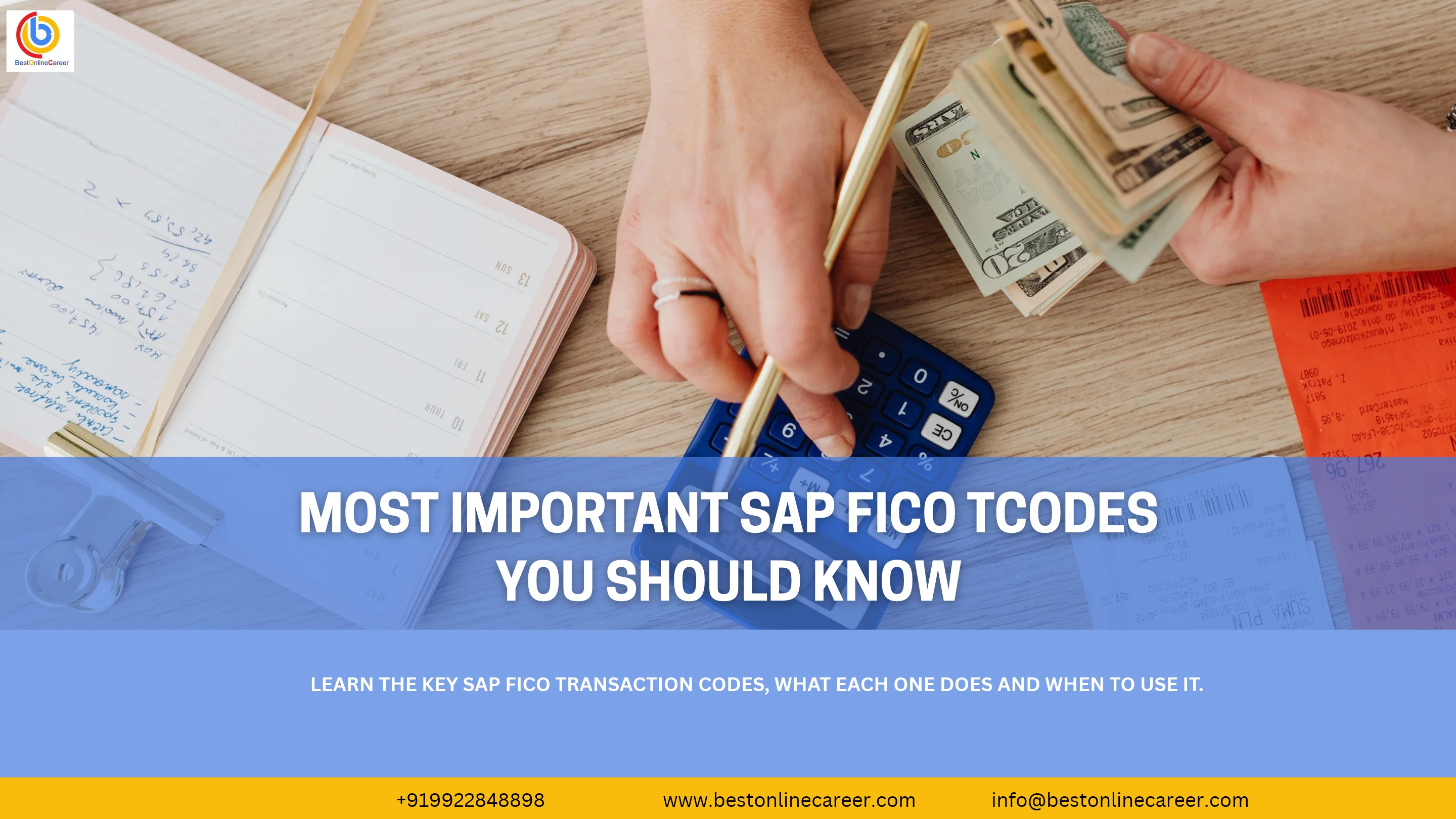 Most Important SAP FICO Tcodes You Should Know